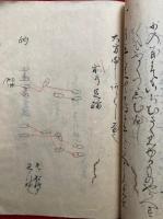 【写本】䦰的之次第小的礼法　秘書　絵入