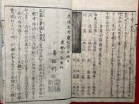 日用心法鈔　平仮名絵入　前後編　6巻6冊揃