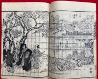 一休諸国物語図会+諸国物語図会拾遺　5巻+3巻　計8冊揃　絵入
