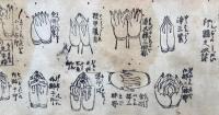 【巻子本】印図之次第・唐尺深秘第次伝・相生相剋之事・門尺之次第・次門尺配当図・棟上之作法・棟上略作法之事・神道大工十八通大事・曲尺大事・釿之大事・御幣載大事ほか