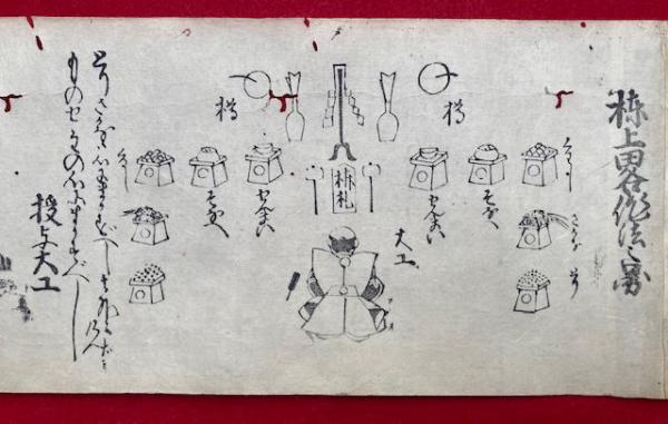巻子本】印図之次第・唐尺深秘第次伝・相生相剋之事・門尺之次第 巻子本】印図之次第・唐尺深秘第次伝・相生相剋之事・門尺之次第