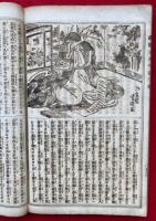 護国女太平記　今古実録　上下合1冊　絵入