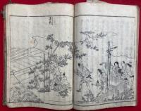 二十四輩順拝図会　後編　全5巻中、2冊欠　（1）（3）（4）　3冊
