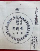 【写本】胎蔵界大谷道場観+結願詞　2冊揃