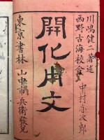 開化用文