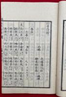 幼学詩韻　安政再版