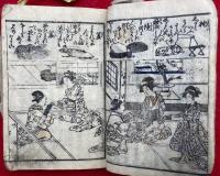 年中祝事の始婦人心得草　絵入