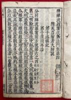 支那撰述次第灋界　全3冊中、（上）欠　（中・下）　2冊　（巻4-10）　（釈禅波羅蜜次第法門）
