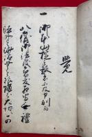 【写本】修験掟書
