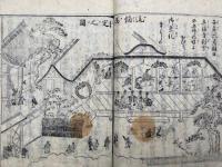 春日大宮若宮御祭礼図　2巻2冊揃　絵入　（春日大宮御祭礼略記）
