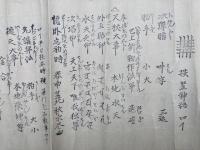 【巻子本】三輪神道大工十八通大事仰信許可