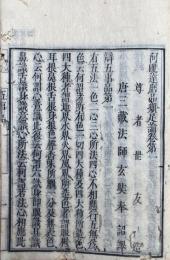阿毘達磨品類足論　巻第一　弁五事品