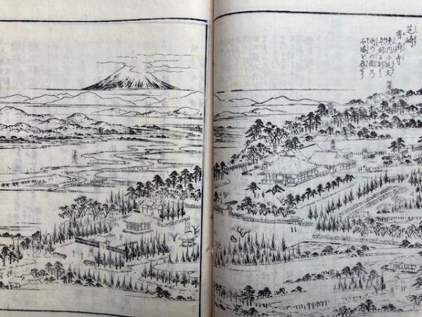 江戸名所図会 全20冊中、（20）欠 19冊 1-19(長谷川雪旦画) / 古本