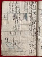 【写本】御伝図解（高祖聖人御修行之地ほか）　肉筆彩色図入