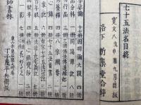 七十五法名目　首書評註　本末2冊揃