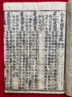 倭漢合運指掌図　改正元文新増　元亨利貞　4巻4冊揃