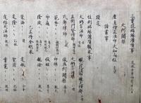 【巻子本】三宝院結縁灌頂事　図入　文永記