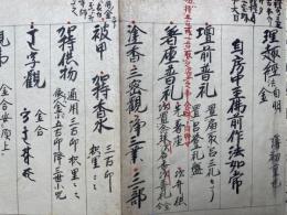 【写本】理趣経法・理趣経法表白　金胎
