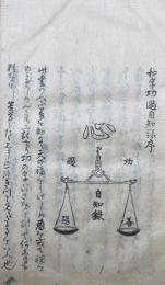 【写本】自知録　2巻附録合本　（和字功過自知録）