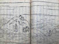 八幡宮本紀　6巻　附録共8冊揃　絵入