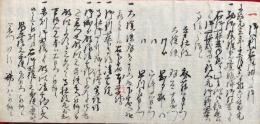 【写本】御用掛控　（入牢した死罪見届一件・変死の然札一件・寺社石神の一件ほか）