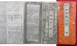 絵入古今　明細年代記　全　銅版画入