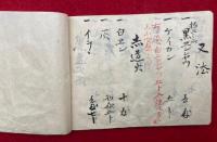 【写本】狼煙秘書　禁他見　肉筆彩色絵入