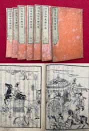 阿弥陀如来絵詞伝　附録共6巻7冊揃　（善光寺如来絵詞伝）　絵入