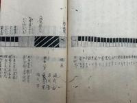【写本】日置流雪荷派　弓術古文書　肉筆彩色絵入　17冊一括