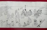 【巻子本】融通念仏縁起絵　2巻揃　絵入