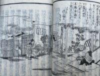 法華自我偈絵抄続編　2巻2冊揃　絵入
