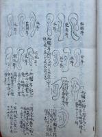 【写本】相学弁蒙　乾坤2冊揃
