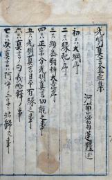 【写本】光明真言金壺集