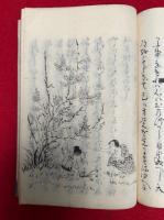 【写本】田舎荘子　内外篇+附録共13巻3冊揃　絵入　（田舎荘子内篇4巻+外篇6巻+附録「河伯井蛙文談」3巻）