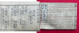 越後七郡三仏巡拝記　（三仏巡拜道程）