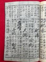 名頭字並国尽　改正再刻　（名頭字国尽並郡附）