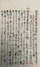 【写本】阿毘達磨倶舎論聞記　6巻6冊揃