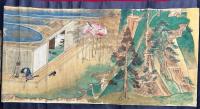 【巻子本】春日明神霊顕記　巻三　肉筆彩色