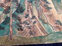 【巻子本】春日明神霊顕記　巻三　肉筆彩色
