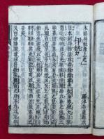 本朝神社考　6巻3冊揃
