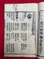 名目出処因陀羅網　15巻15冊揃