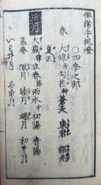 俳諧手桃燈　掌中