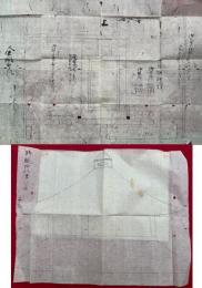 【マクリ】本願寺文書図面　余間平面図列　2枚揃