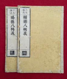 略摂八転義　日本撰述　乾坤2冊揃　（輔攝八轉義）