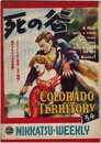 PB0208 映画パンフ「死の谷」 ラオール・ウォルシュ ジョエル・マックリー、ヴァージニア・メイヨ Nikkatsu Weekly 1950