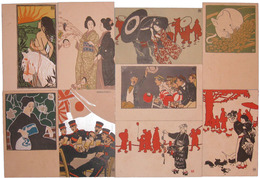 橋本邦助絵葉書