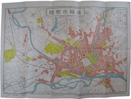 盛岡市街全図