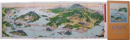 鳥瞰図　石崎汽船航路御案内