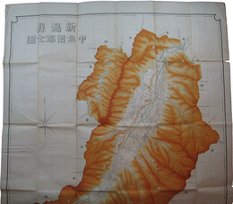 新潟県中魚沼郡全図