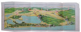 鳥瞰図　加賀片山津温泉御案内